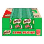 Milo Chocolate Malt Milk UHT Packet Drink - Less Sugar