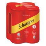 Schweppes Carbonated Can Drink - Dry Ginger Ale - Image 2
