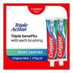 Colgate Triple Action Toothpaste - Original Mint
