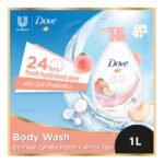 Dove Go Fresh Body Wash - White Peach x White Tea - Image 2