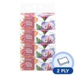 FairPrice Facial Tissue 2ply Soft Pack - Hibiscus