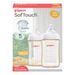 Pigeon Soft Touch Nursing PPSU Bottle - Twin Pack