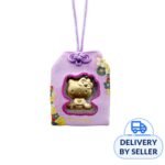 Hello Kitty Gold Foil with Charm Bag