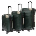 20+24+28in Antitheft Expandable Luggage - Green